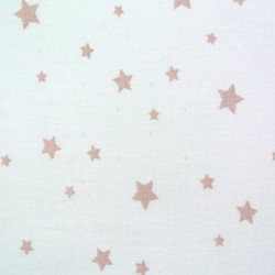 Printed Cotton ZETO White / Blush